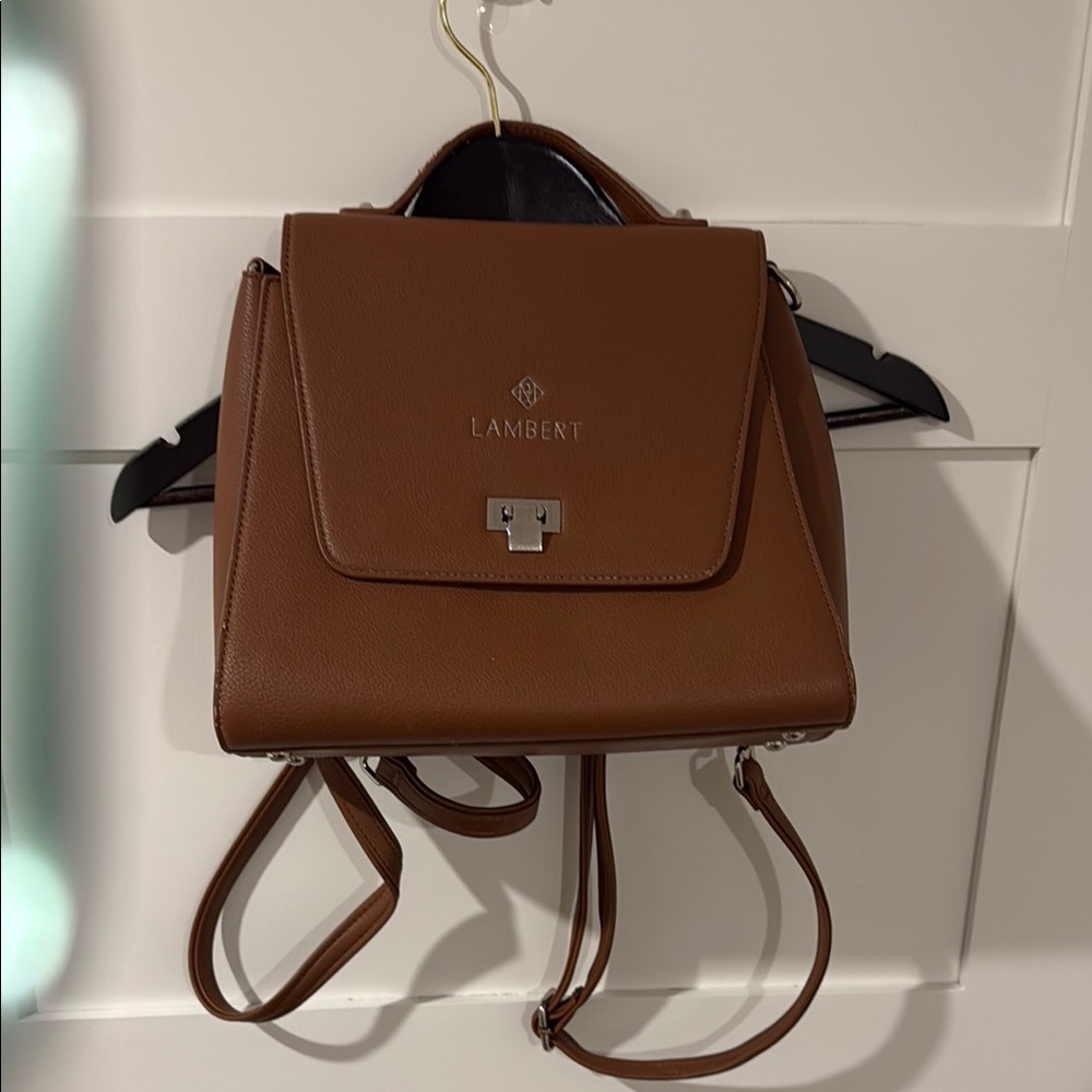 L.A.M.B. Brown Backpack